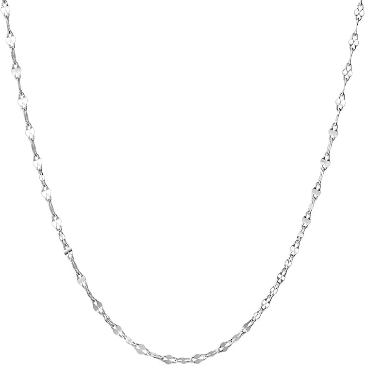 TWIST NECKLACE-STERLING SILVER/24K PLATING