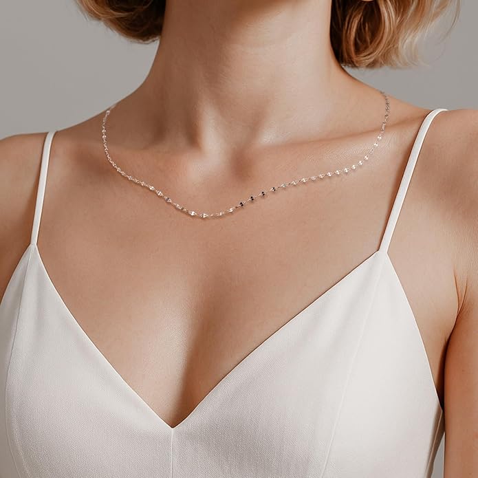 TWIST NECKLACE-STERLING SILVER/24K PLATING