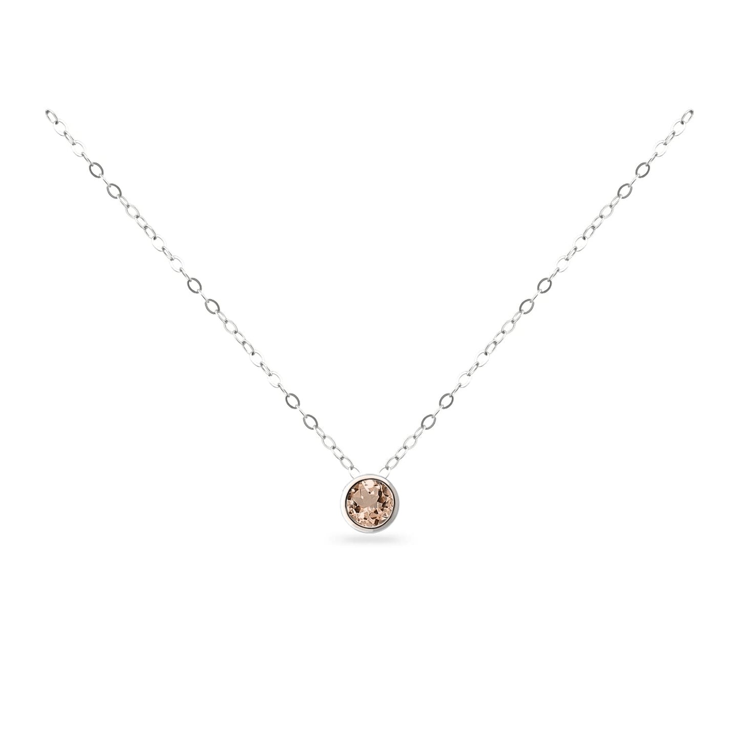 Round Cut Zirconia Charm - Gold Plated (Copy)