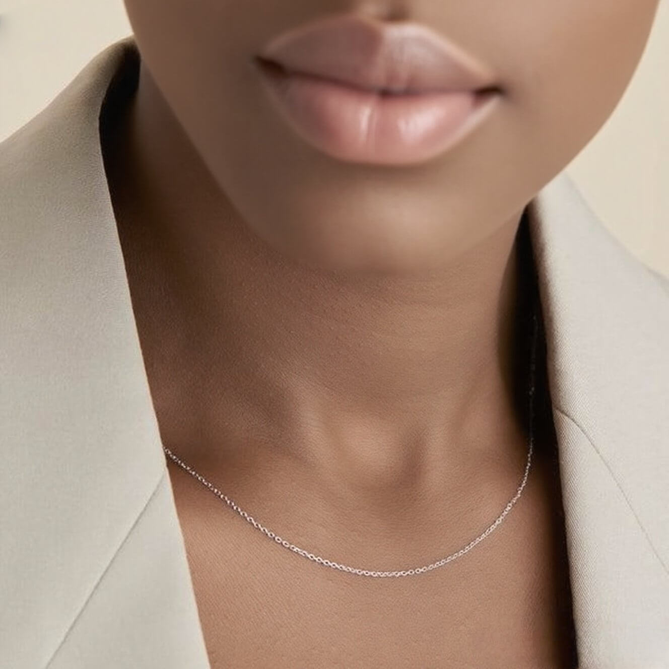Shine Cross Chain Necklace
