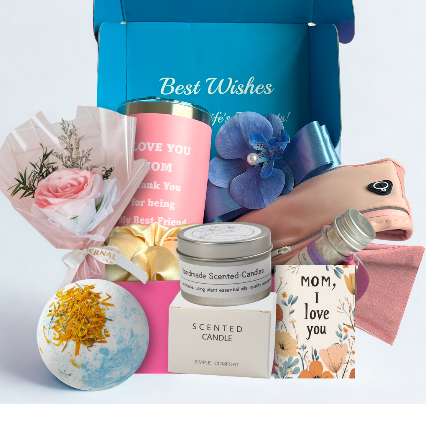 Birthday Gift Set For MOM(Pink)