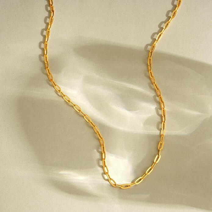 Paperclip Chain Necklace