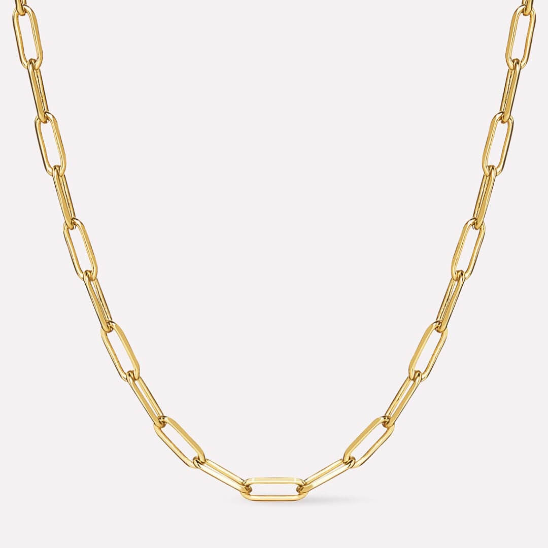 Paperclip Chain Necklace