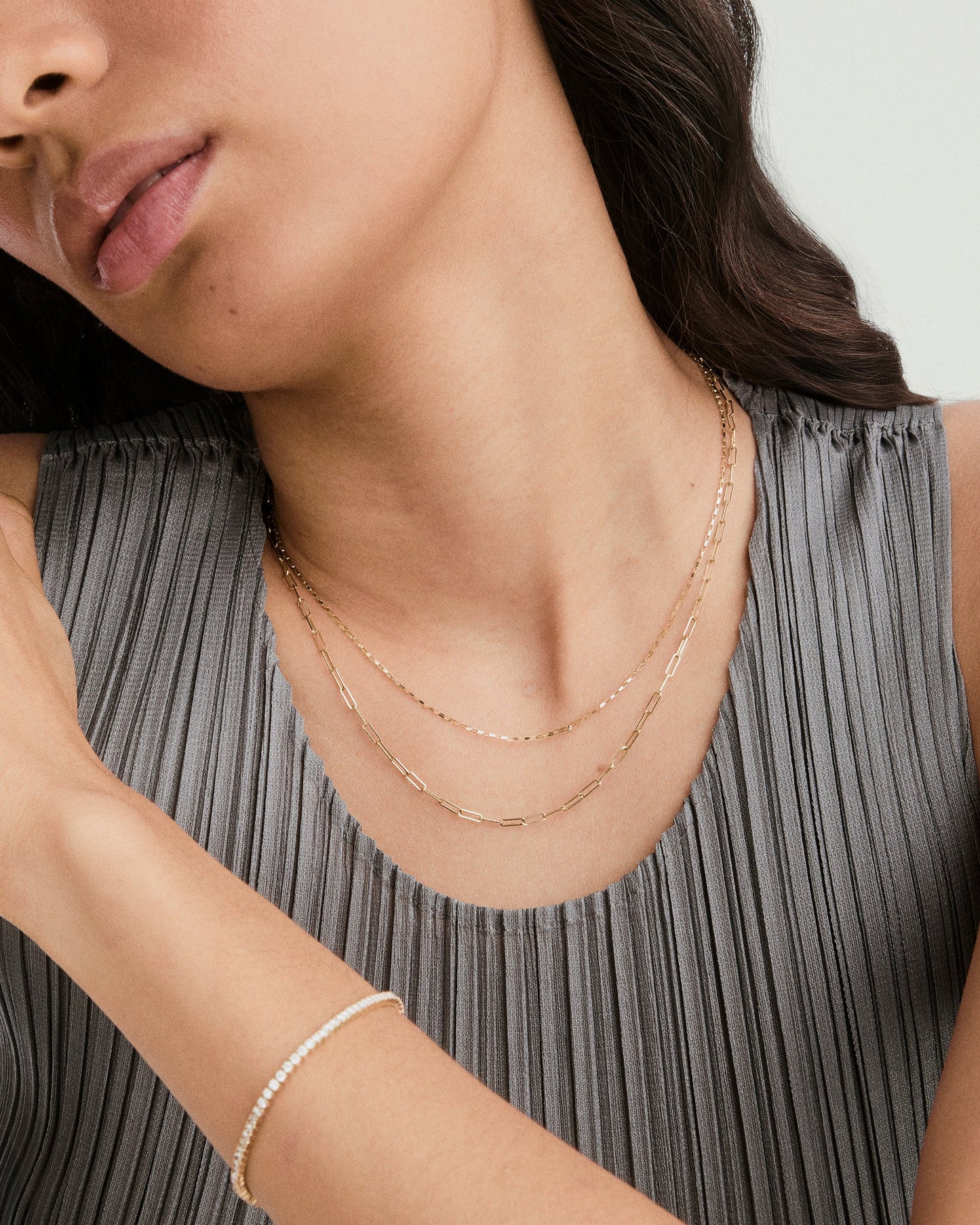 Paperclip Chain Necklace