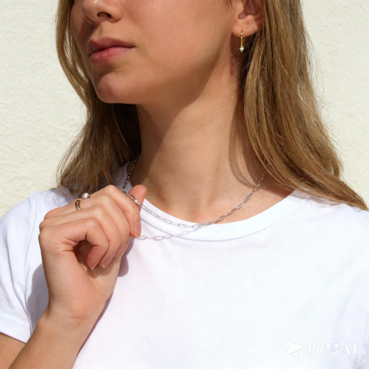 Paperclip Chain Necklace