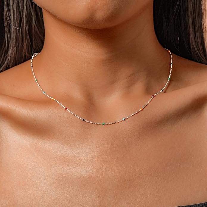 COLORFUL BEADS NECKLACE