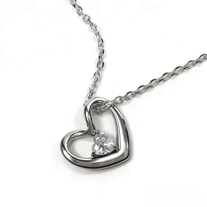 Heart Birthstone Necklace