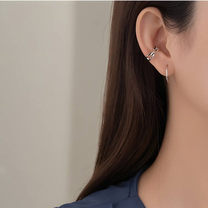 Luna Lock Clip On Earrings