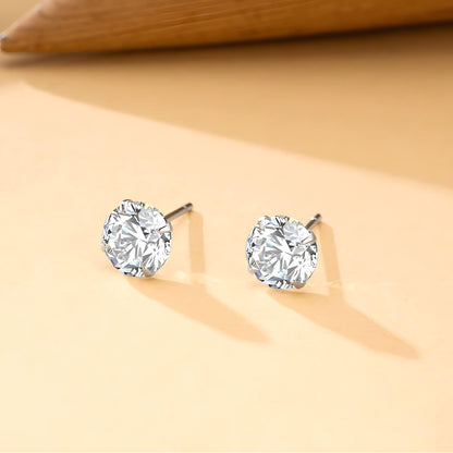 Dainty Zircon Studs(2pcs)