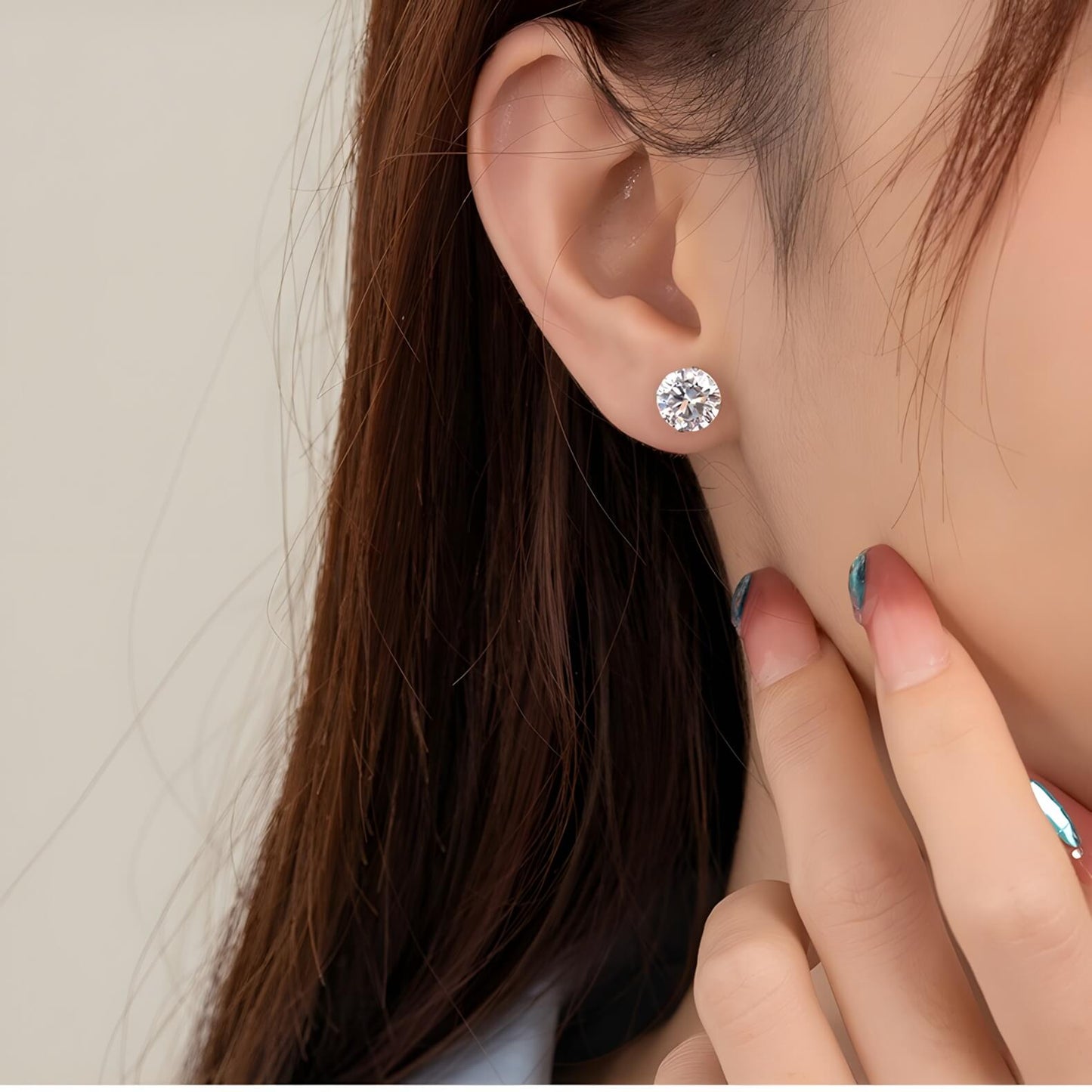 Dainty Zircon Studs(2pcs)