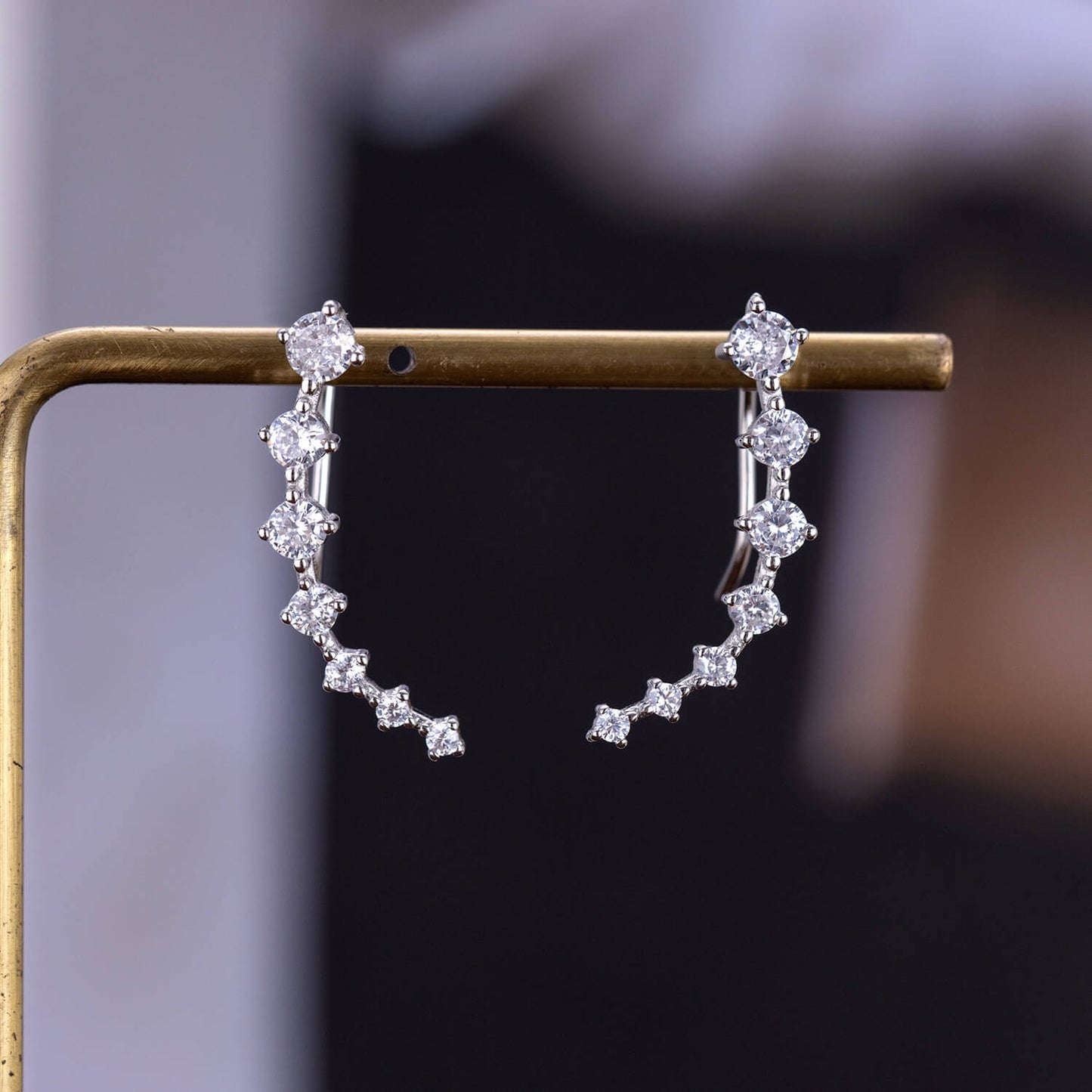 Aligned Brilliance Studs
