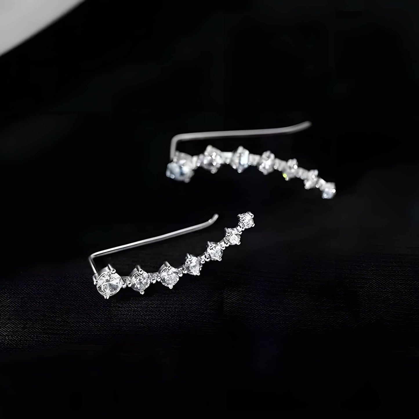 Aligned Brilliance Studs