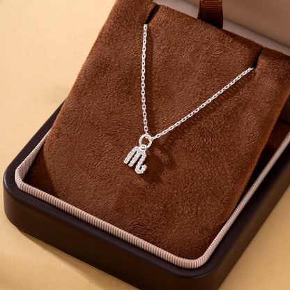 Zodiac Charm Pendant Necklace