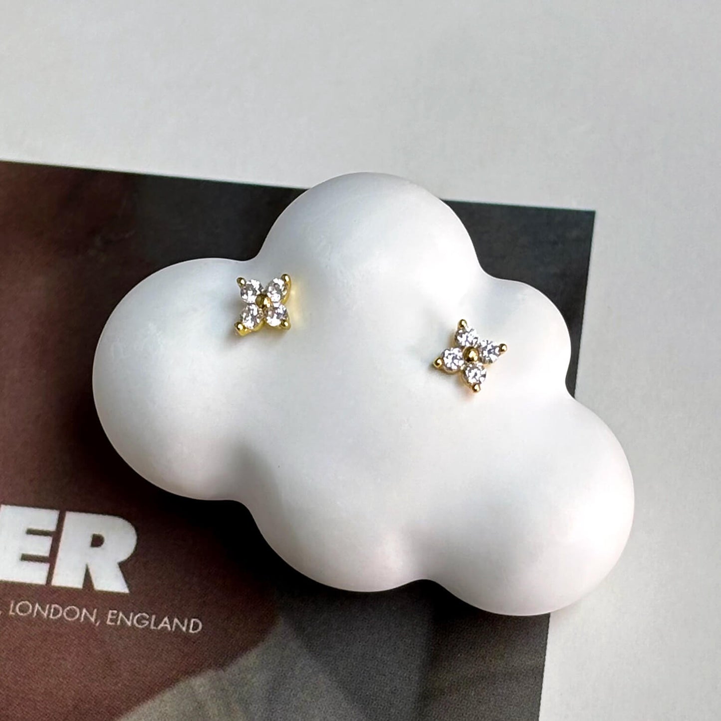 Lucky Four Leaf Clover Earrings
