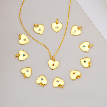 Heart's Birthstone Necklace