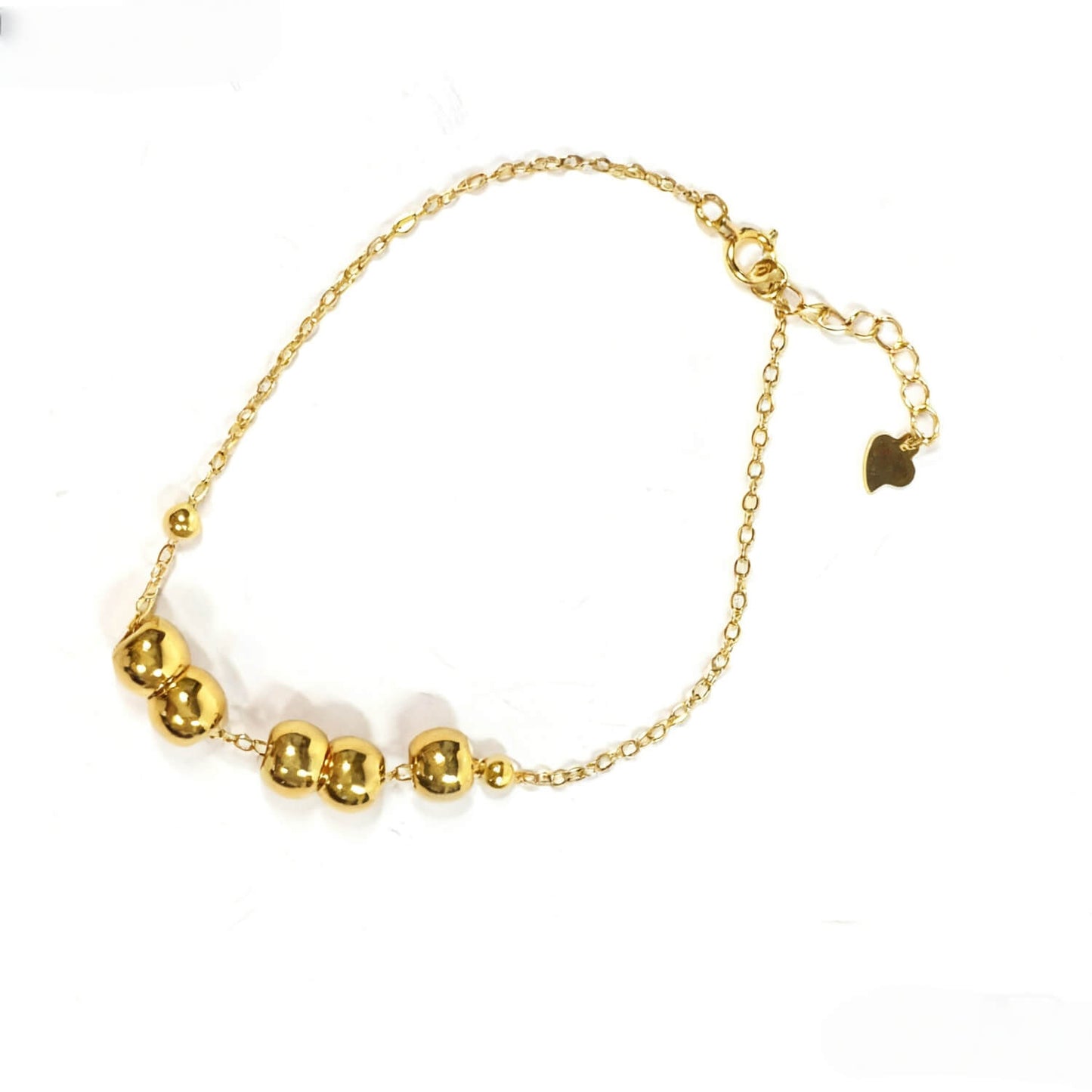 Fortune Charm Bracelet With Bead