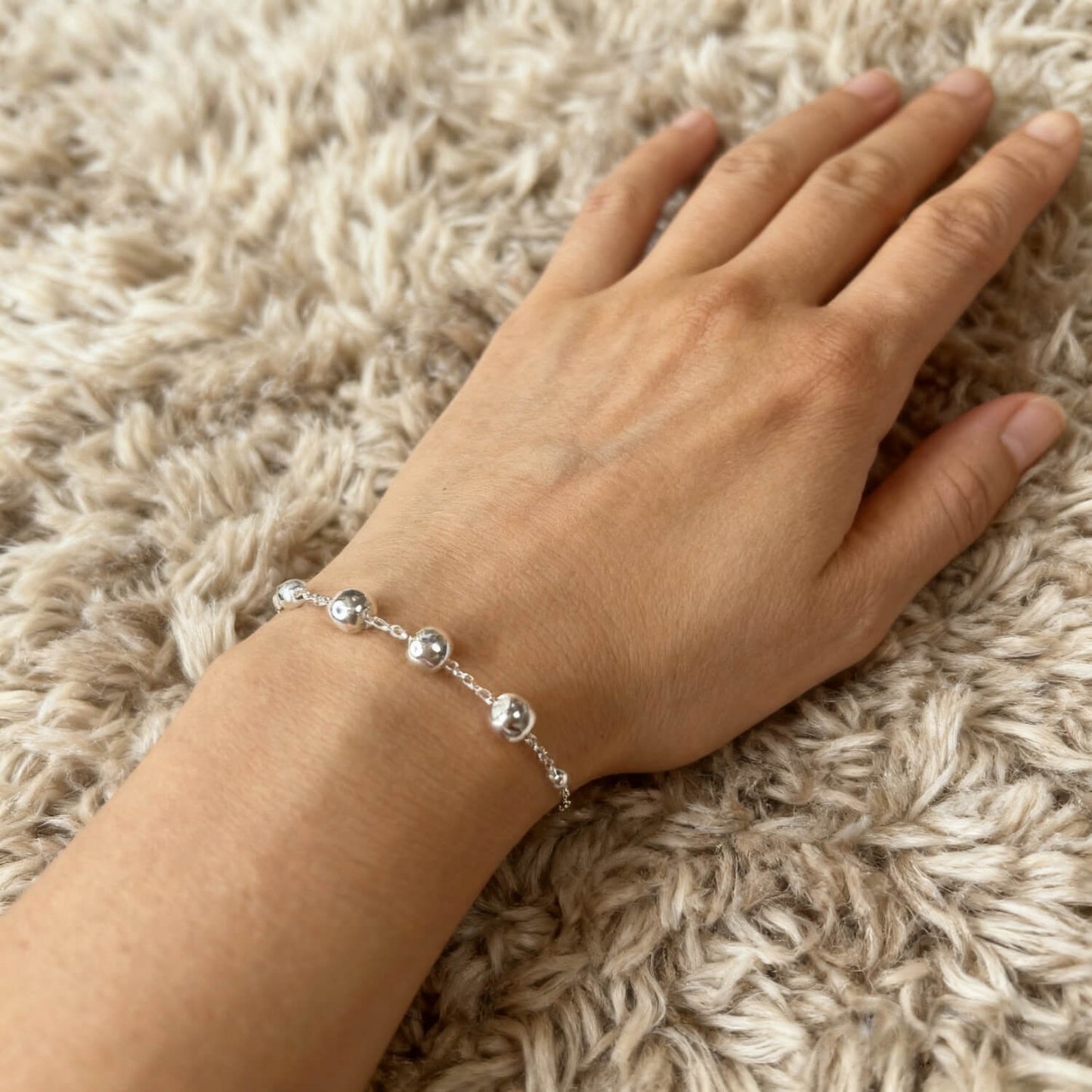 Fortune Charm Bracelet With Bead