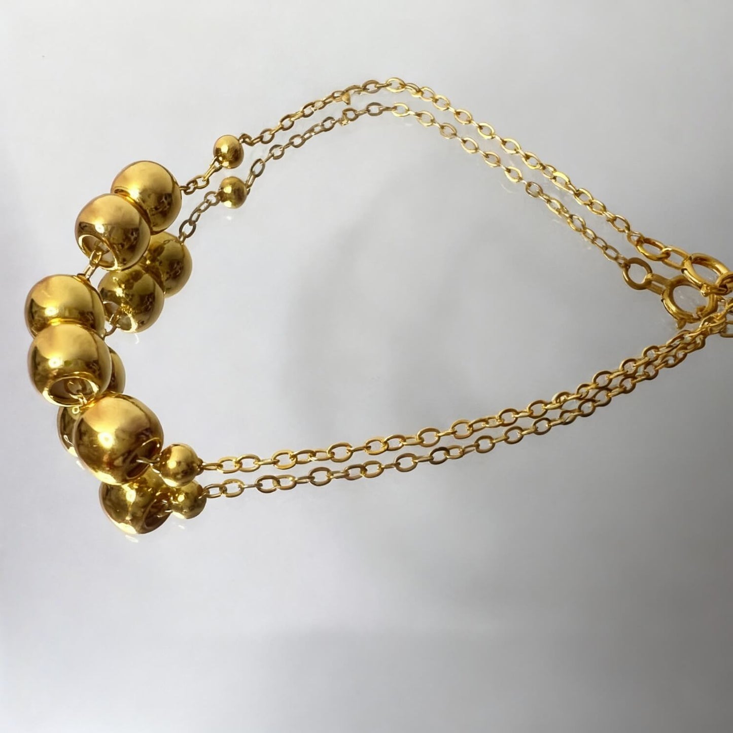 Fortune Charm Bracelet With Bead