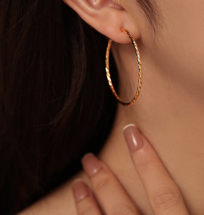 Aura Geo Hoops