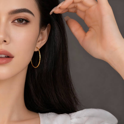 Aura Geo Hoops