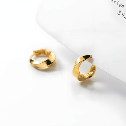 Eternal Knot Sterling Silver Earrings