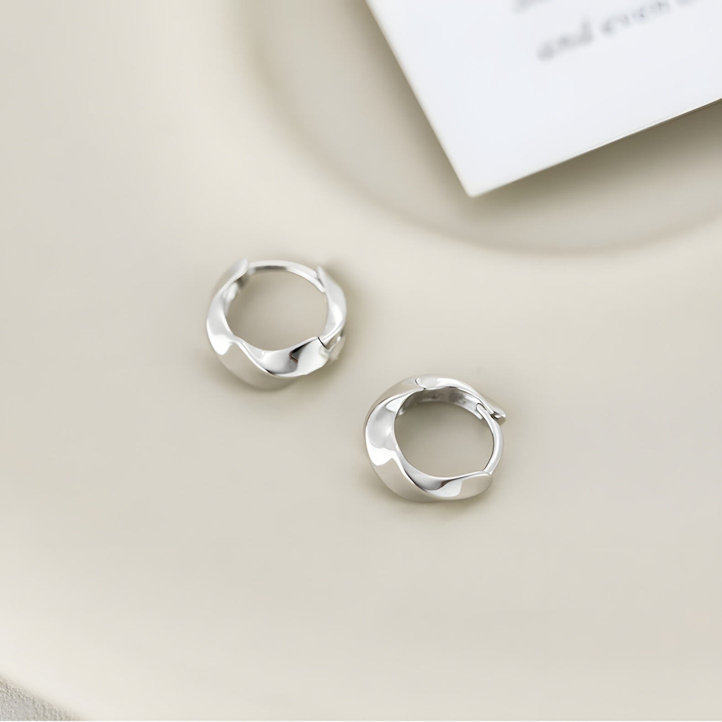 Eternal Knot Sterling Silver Earrings