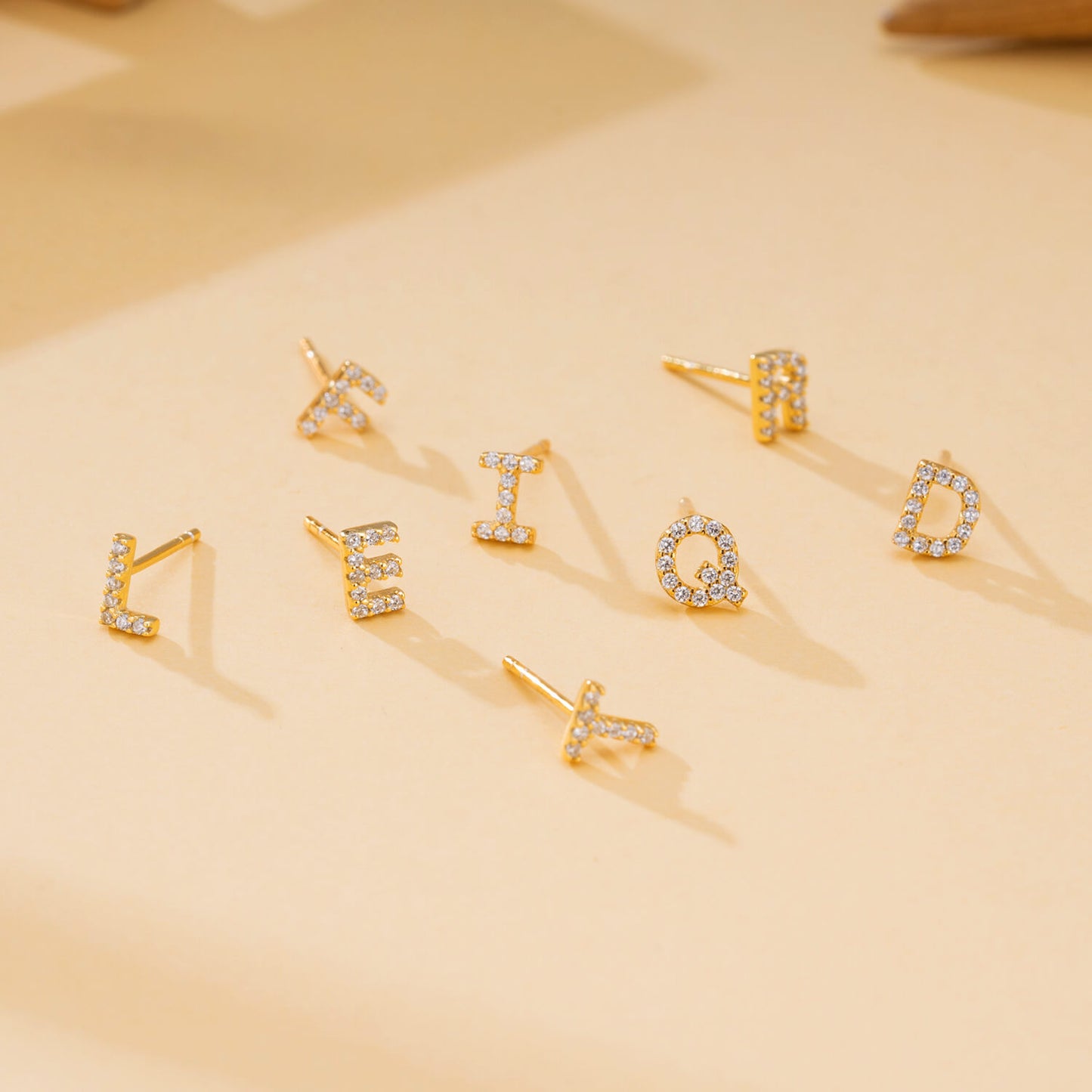 Personalized Initial Earrings