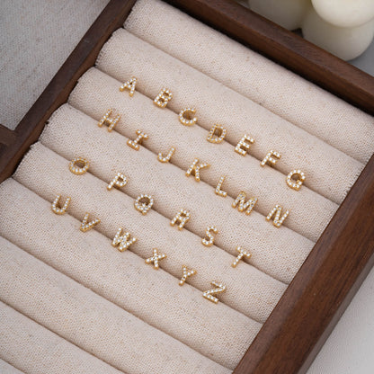 Personalized Initial Earrings(2PCS)