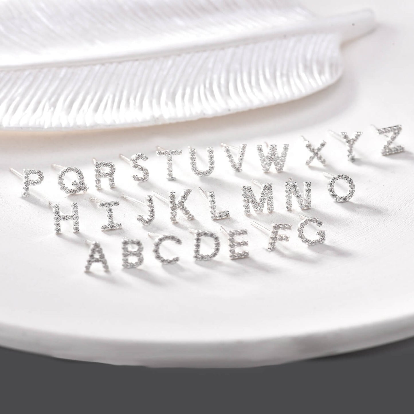 Personalized Initial Earrings