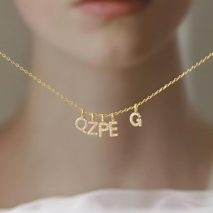 Aura Initial Necklace