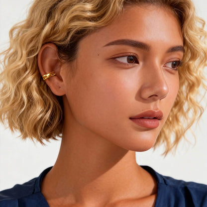 Luna Lock Clip On Earrings