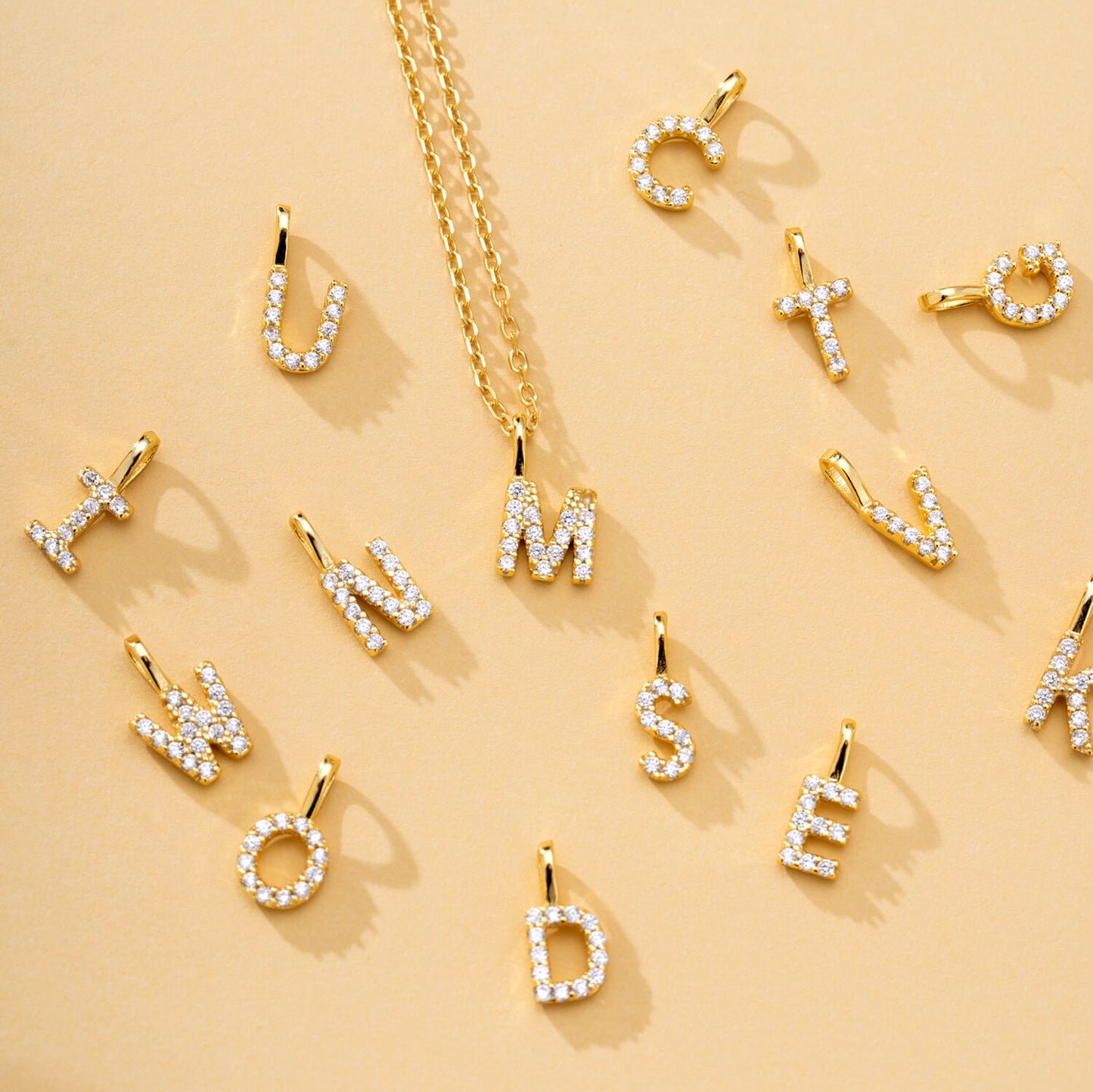 Aura Initial Necklace