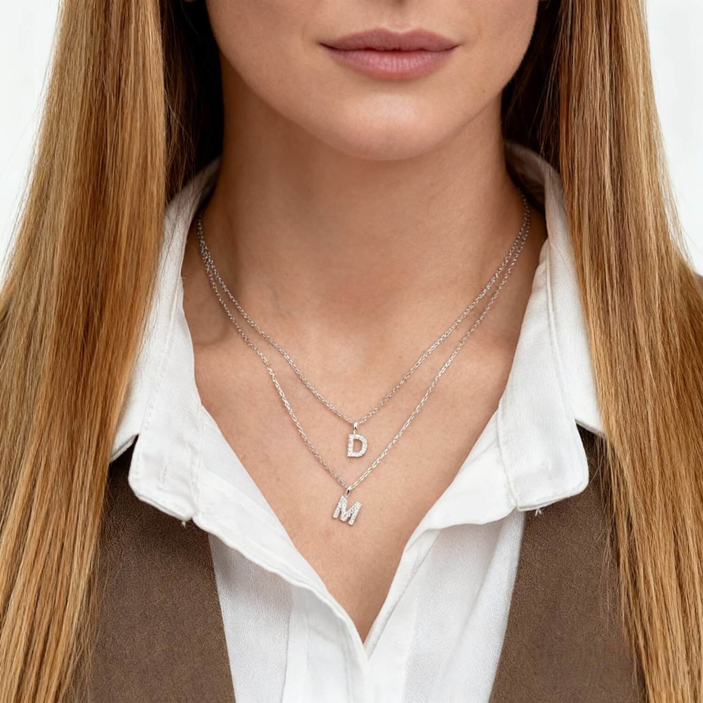 Aura Initial Necklace