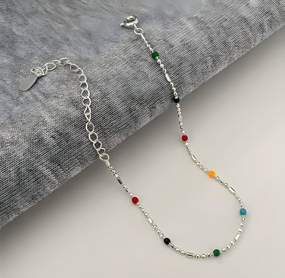 Colorful Beads Bracelet Basic Chain