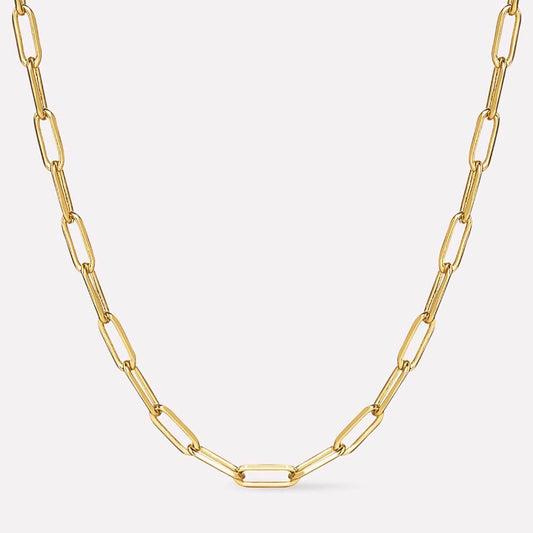 Paperclip Chain Necklace