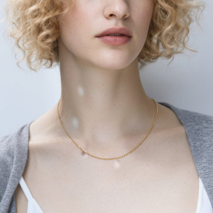 Cross Necklace Basic Chain