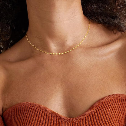 Dainty Twist Chain Necklace