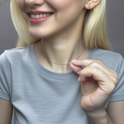 Square Beads Necklace