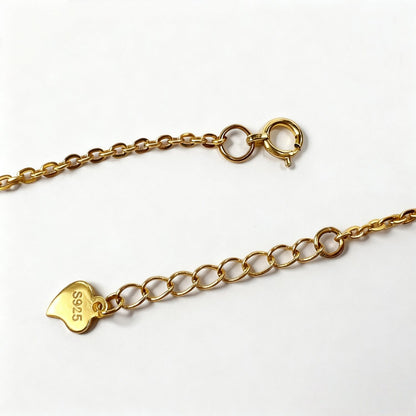 Cross Chain Necklace With Zircon