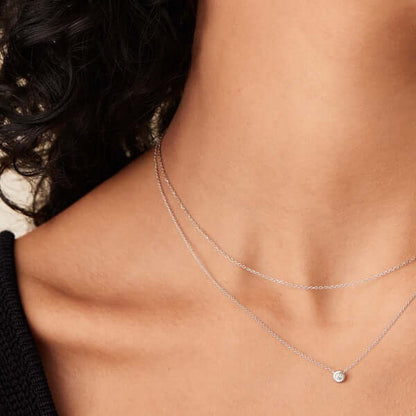 Shine Cross Chain Necklace