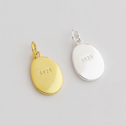 Aura Gilded Tulip Pendant Necklace