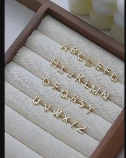 Personalized Initial Earrings(2PCS)