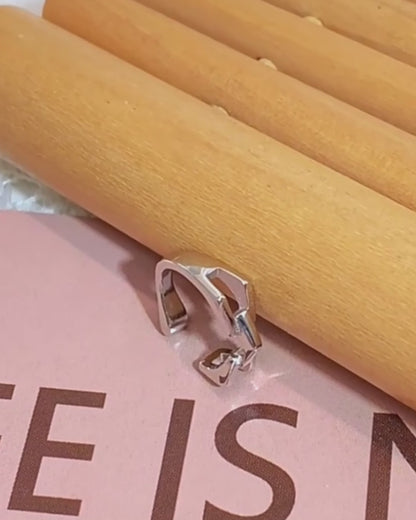 Luna Lock Clip On Earrings