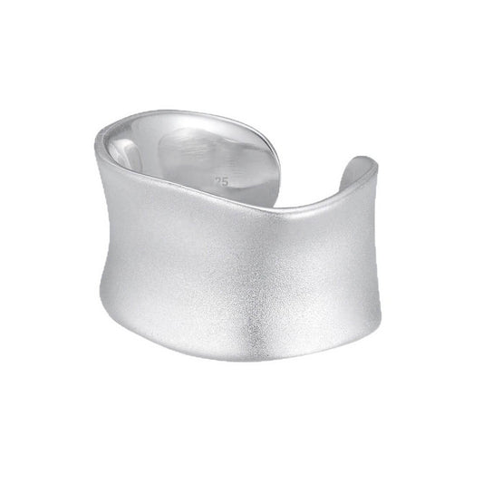 Solstice Wide Silver Ring