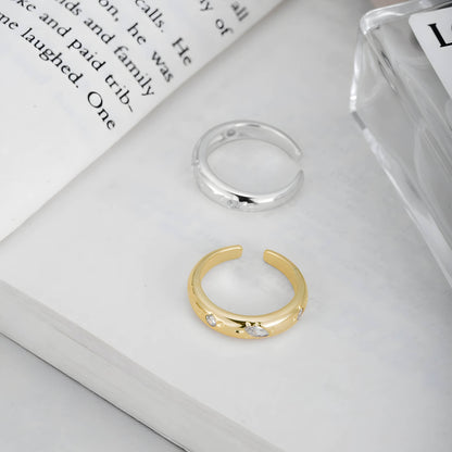 Versatile Sparkle Adjustable Ring