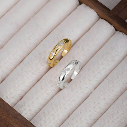 Versatile Sparkle Adjustable Ring