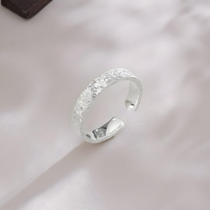 Glacial Shard Adjustable Ring