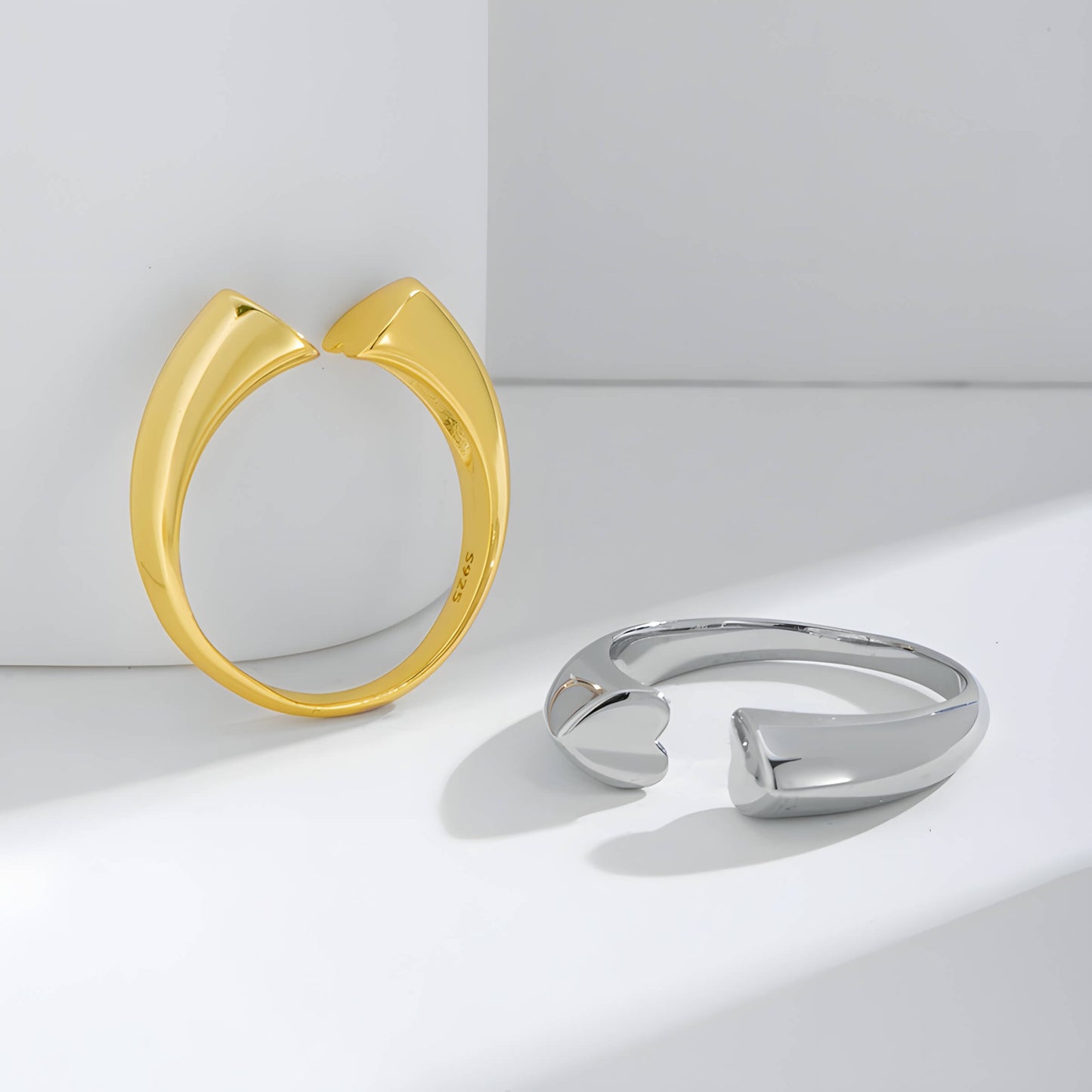 Adjustable Heart Ring