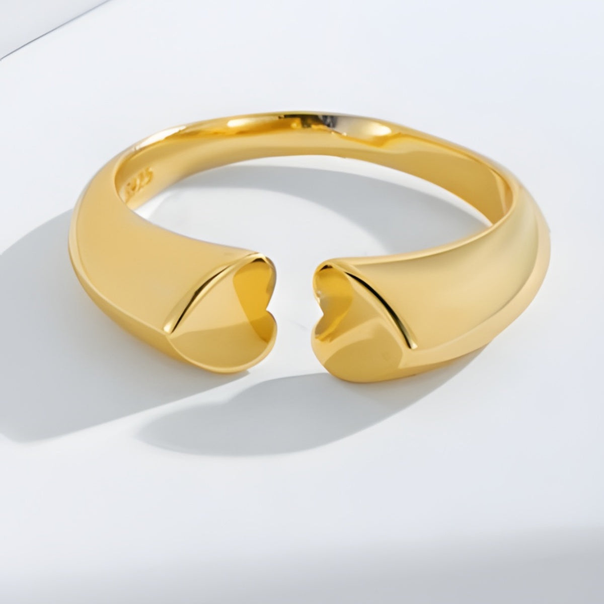 Adjustable Heart Ring