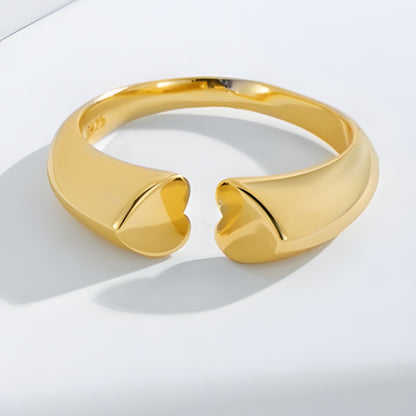 Adjustable Heart Ring